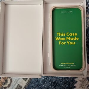 Casetify Tan/ Cream iPhone 17pro Max Phone Case